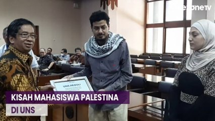 Kisah Mahasiswa Palestina di UNS, Seminggu Tak Bisa Hubungi Keluarga