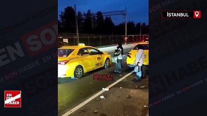 Bakırköy'de taksici Türk müşterileri indirip yabancı müşterileri aldı