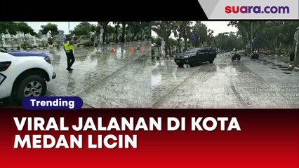 Viral Jalanan di Kota Medan Dipasang Keramik, Banyak Pengendara Motor yang Jadi Korban