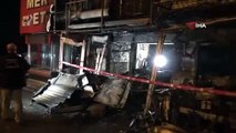 İzmir'de iş yeri yangınında kundaklama iddiası