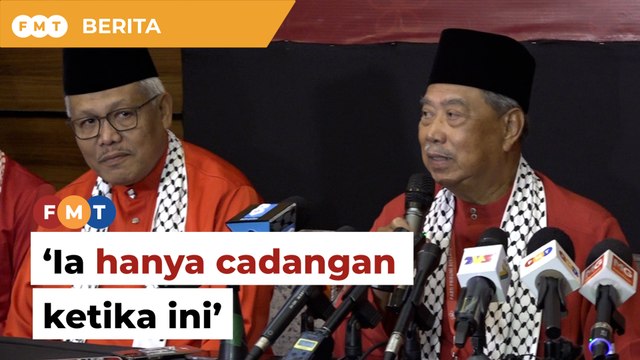 Belum muktamad, kata Hamzah usai Muhyiddin umum tak pertahan jawatan