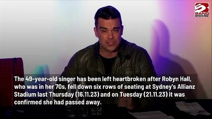 Robbie Williams Reflects on the Life of a Departed Fan.