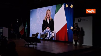 Meloni: "Lombardia simbolo dell'unit? nazionale, di un popolo che si rimbocca le maniche"