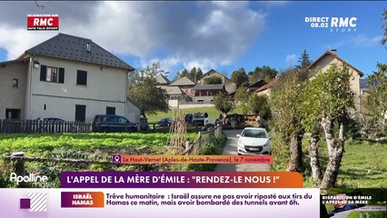 Disparition d'Emile : le terrible cri du coeur de la mère de l'enfant