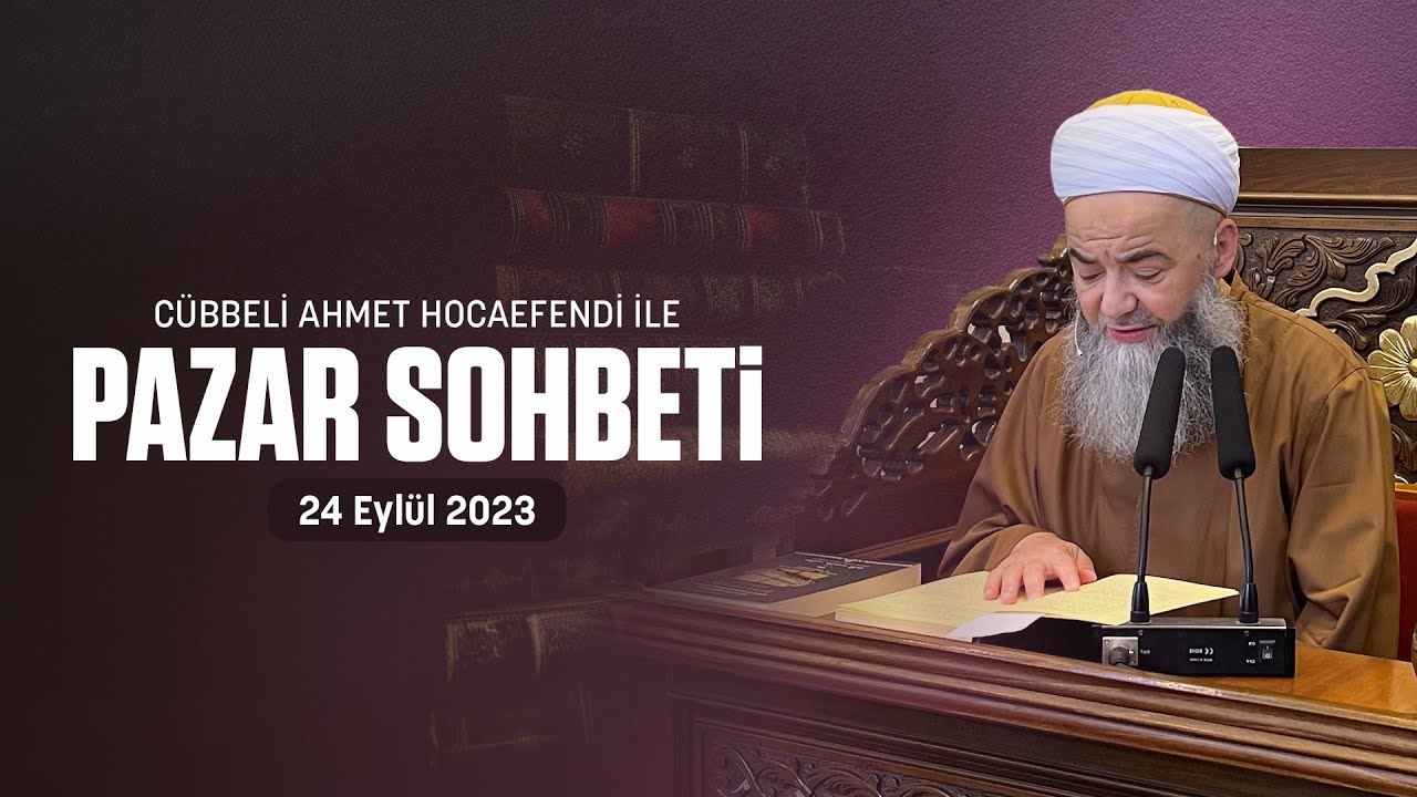 Pazar Sohbeti (Mahmûd Efendi Câmii Şerîfi) 24 E...