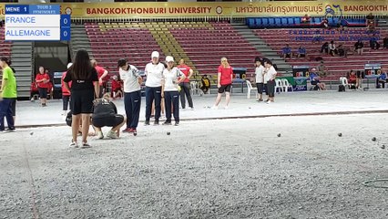 CHAMPIONNATS DU MONDE TRIP FEMININ 2023 - FRANCE VS ALLEMAGNE T3