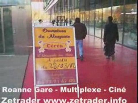 Gare de roanne multiplexe cinema hippo ciné republique video par pierre aribaut alias zetrader