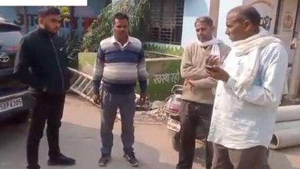 बरेली: सड़क दुर्घटना में बाइक सवार की मौत, मची चीख - पुकार