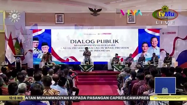 Pantun Gemoy Abdul Mu'ti untuk Prabowo Disambut Gemuruh