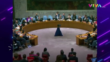 Wajah Panik Wakil Israel Disemprot China Saat Rapat DK PBB