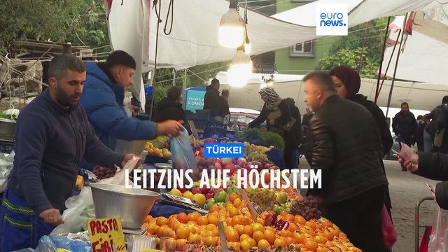 Türkische Notenbank erhöht Leitzins auf höchsten Stand seit 20 Jahren