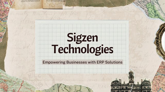 Empowering Futures: Sigzen Technologies - Your Gateway to Innovative Software Solutions, ERP Excellence, and Digital Marketing Prowess
