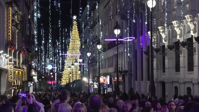 Llega la Navidad más mágica a la capital: 12 millones de luces led iluminan Madrid un año más