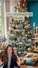 5 ideas muy inspiradoras para decorar tu árbol de Navidad y... ¡Triunfar!