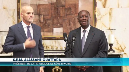 Le PDG du Consortium ENI échange avec le Chef de l’Etat avant la mise en production du gisement "Baleine"