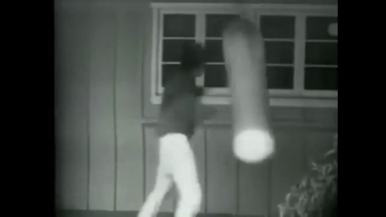 Bruce lee and Make Tyson Workuot Footege