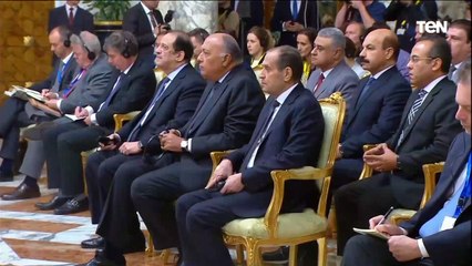 الرئيس السيسي: من المهم ادخال مساعدات تكفي لإغاثة جميع سكان قطاع غزة