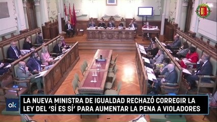 La nueva ministra de Igualdad rechazó corregir la Ley del 'sí es sí' para aumentar la pena a violadores