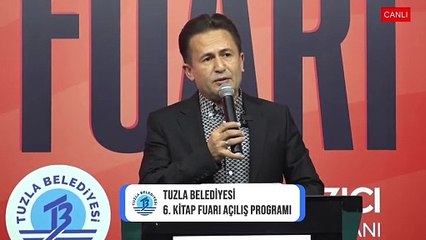 Cumhuriyetin 100'üncü yılına özel düzenlenen Tuzla 6'ıncı Kitap Fuarı kapılarını açtı