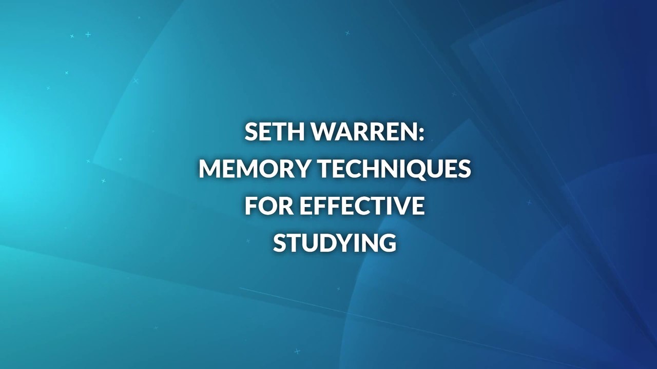Memory Techniques for Effective Studying