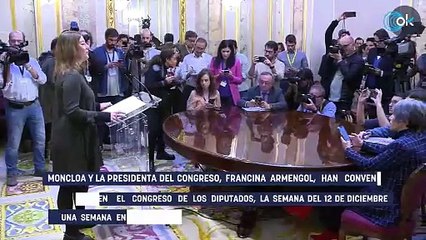 Sánchez fija la primera votación sobre la amnistía una semana en la que estará fuera de España