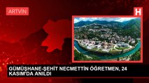 GÜMÜŞHANE-ŞEHİT NECMETTİN ÖĞRETMEN, 24 KASIM'DA ANILDI