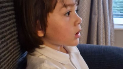 Adorable 4 y/o boy serves up excuses to dodge the food he detests: Lasagna