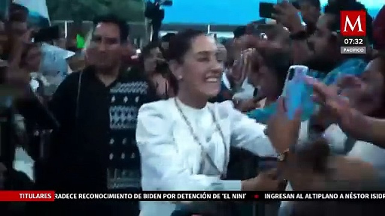 Claudia Sheinbaum llama a construir el mejor México posible