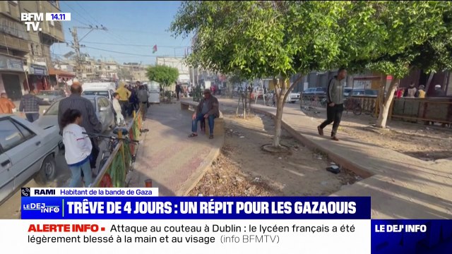 Trêve: Un soulagement raconte Rami, habitant de la bande de Gaza