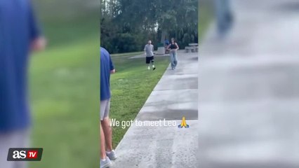 Watch Messi’s bodyguard appear out of nowhere in viral video