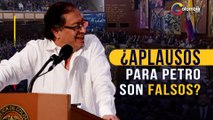 Polémica por aplausos al presidente Petro en Cartagena que la oposición acusa de montaje