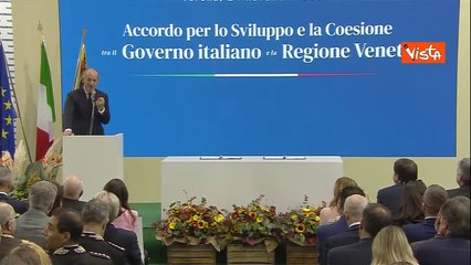 Скачать видео: Accordo di coesione con il Veneto, Zaia: 