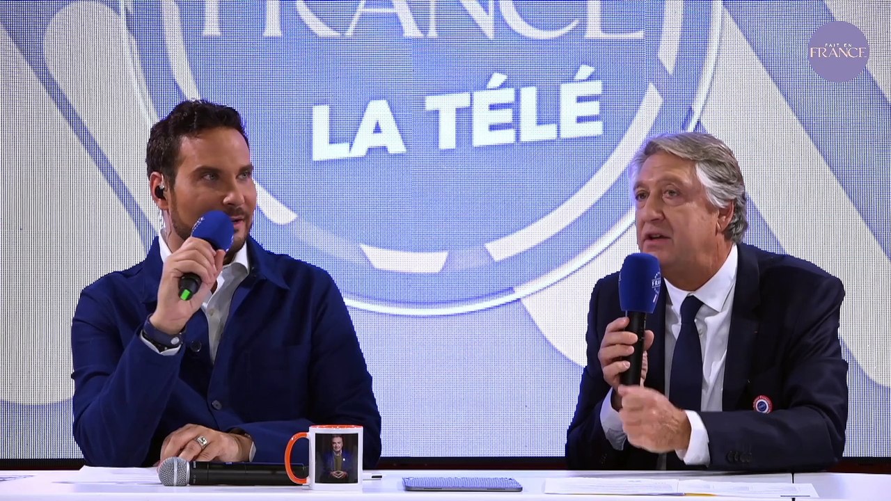 Intervention de Dorothée Ferreira Garcez sur le plateau du salon Made In France, à l’occasion de la remise de  la certification Service France Garanti