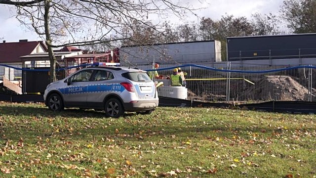 Gazeta Lubuska. Kostrzyn nad Odrą. Niewybuch na budowie mostu