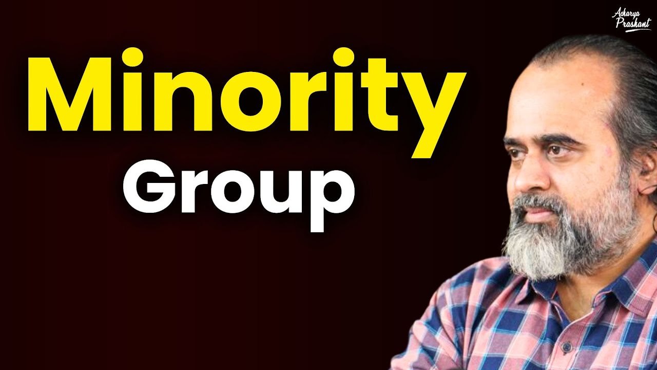 Nobody talks about this minority group || Acharya Prashant, at IIT Kanpur (2020)