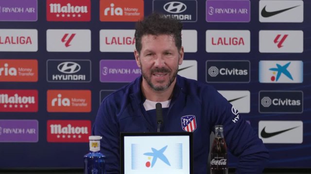 Rueda de prensa de Simeone previa al Atlético de Madrid vs. Mallorca