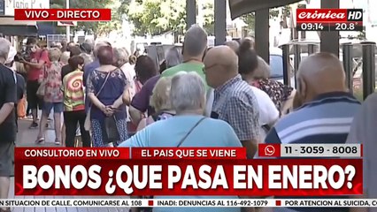 El país que se viene: ¿qué pasará con los jubilados en enero?