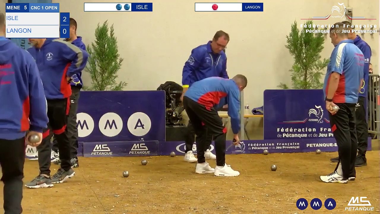 FINALE CNC 1 OPEN 2023 - ISLE VS LANGON Doublette