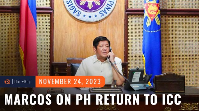 Marcos says Philippines’ return to ICC ‘under study’