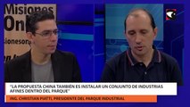 “La propuesta china también es instalar un conjunto de industrias afines dentro del Parque”