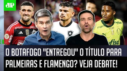 "EU VOU FALAR! NÃO DÁ PRA COMPARAR! O Botafogo, AO CONTRÁRIO de Flamengo e Palmeiras, é..." DEBATE!