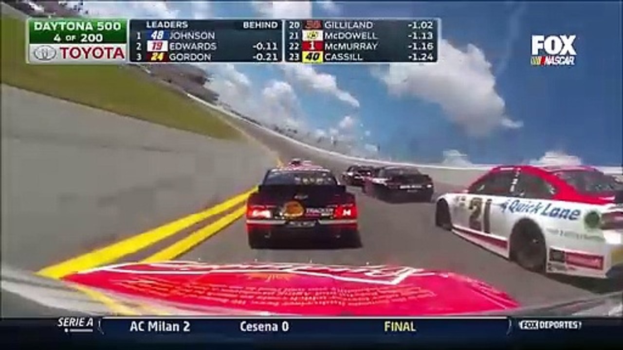NASCAR Sprint Cup Series Daytona 500 2015  Inicio de carrera_480p(Versión veloz)