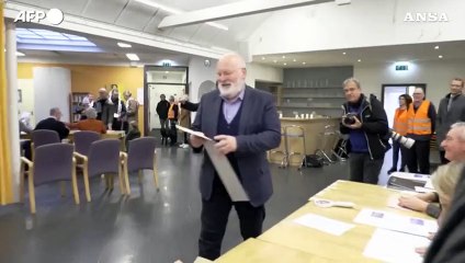 Elezioni in Olanda, Timmermans: "Spero che la gente non resti indifferente"