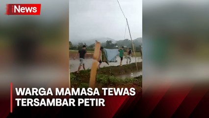 Hujan Deras, Warga Mamasa Tewas Tersambar Petir saat Berteduh