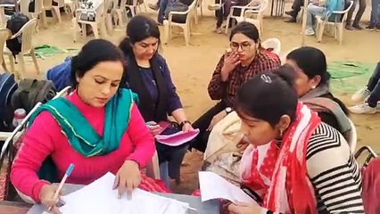 पॉलिटेक्निक कॉलेज से 1950 टोलियां मतदान केन्द्रों के लिए हुई रवाना