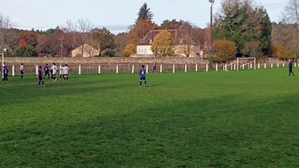 U11 - BUT DE LORYS VS BEAURONNE DRONNE C - SAMEDI 18 NOVEMBRE