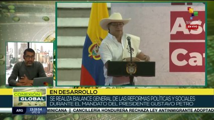 Balance de las reformas durante mandato del pdte. Gustavo Petro