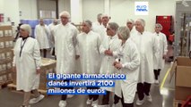 La farmacéutica danesa Novo Nordisk invierte 2100 millones de euros en Francia