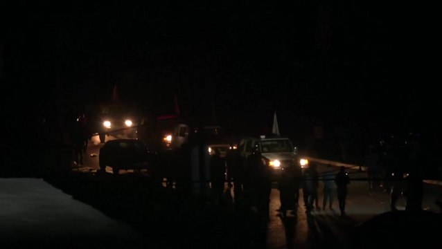 Red Cross convoy reaches Rafah crossing with released Hamas hostages