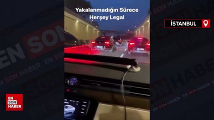 İstanbul'da çakarlı trafik magandaları yakalandı